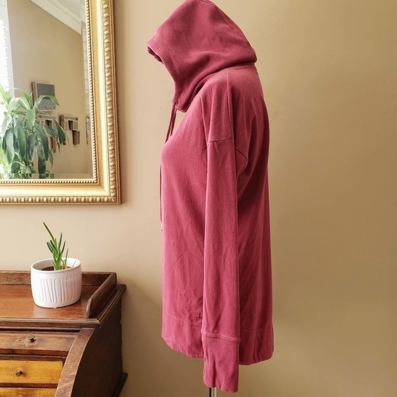 Sweaty Betty Fleece Luxe Invigorate Hoodie Funnel Neck Size Small - Picture 9 of 16